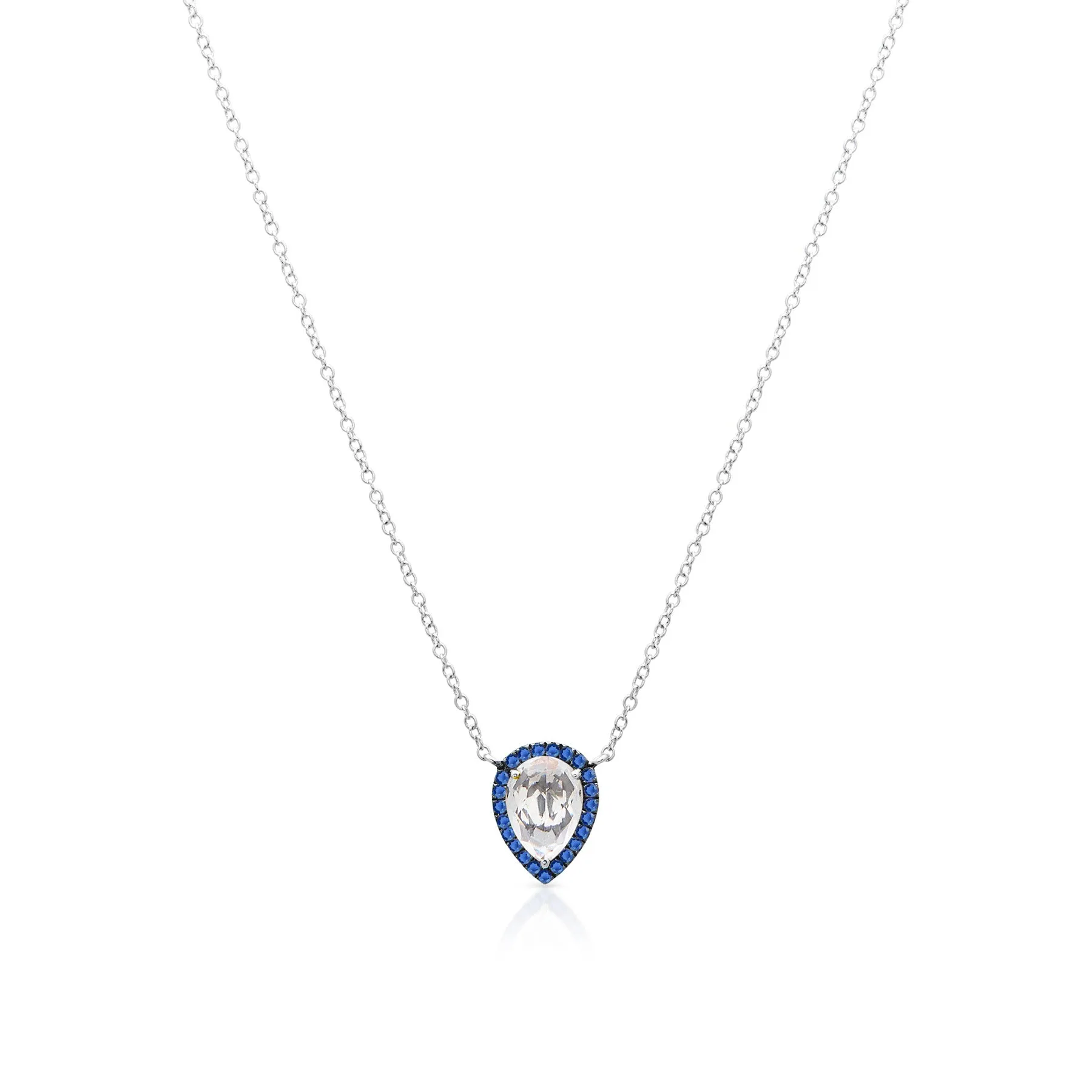 14KT White Gold Customize Your Own Sophie Necklace