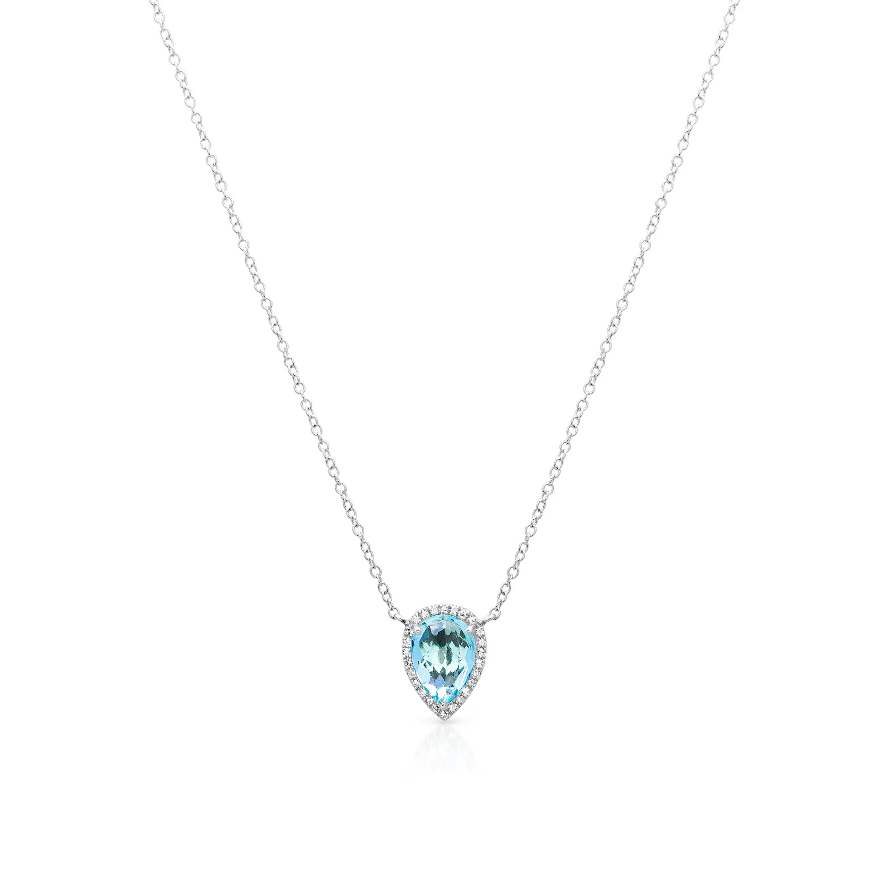 14KT White Gold Customize Your Own Sophie Necklace