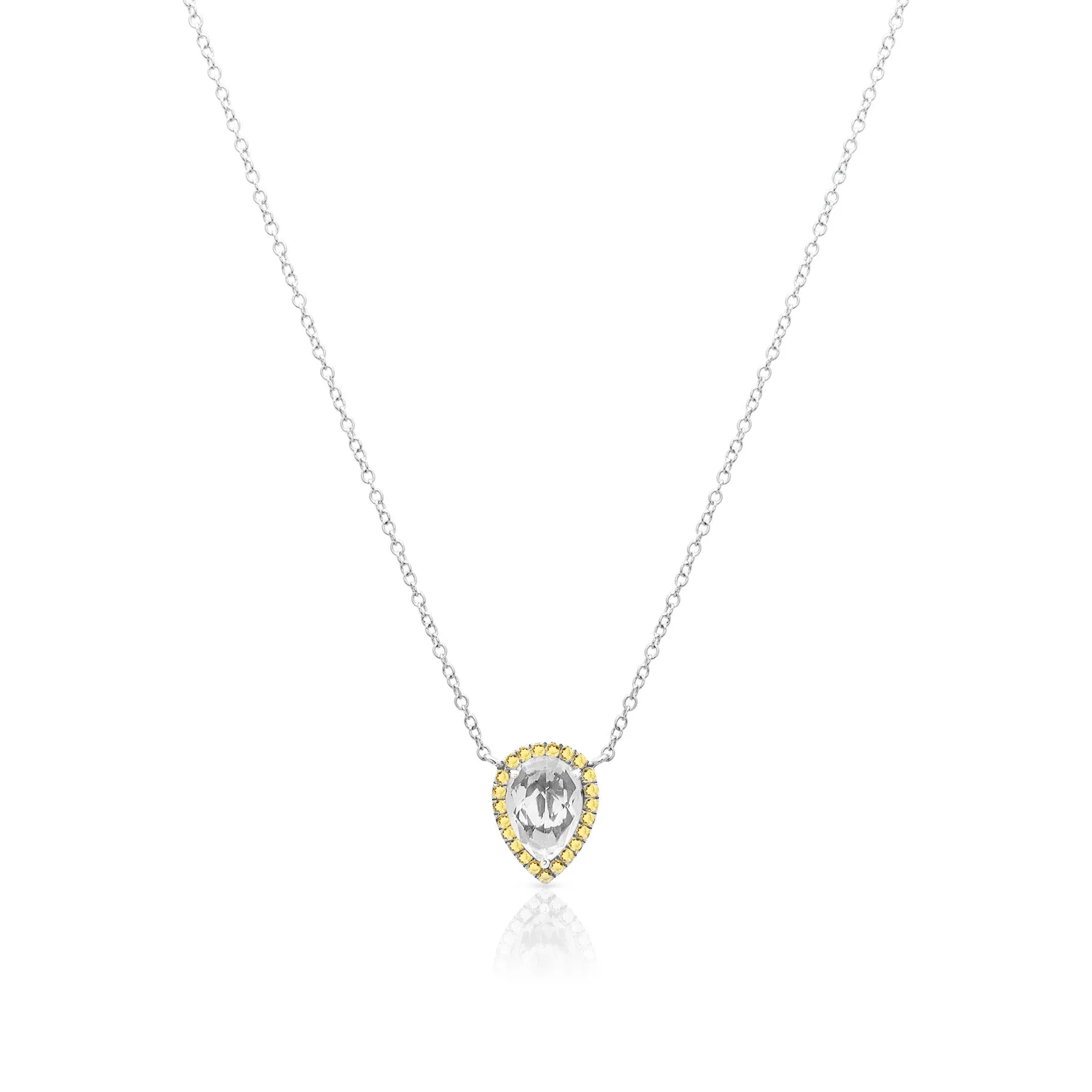 14KT White Gold Customize Your Own Sophie Necklace