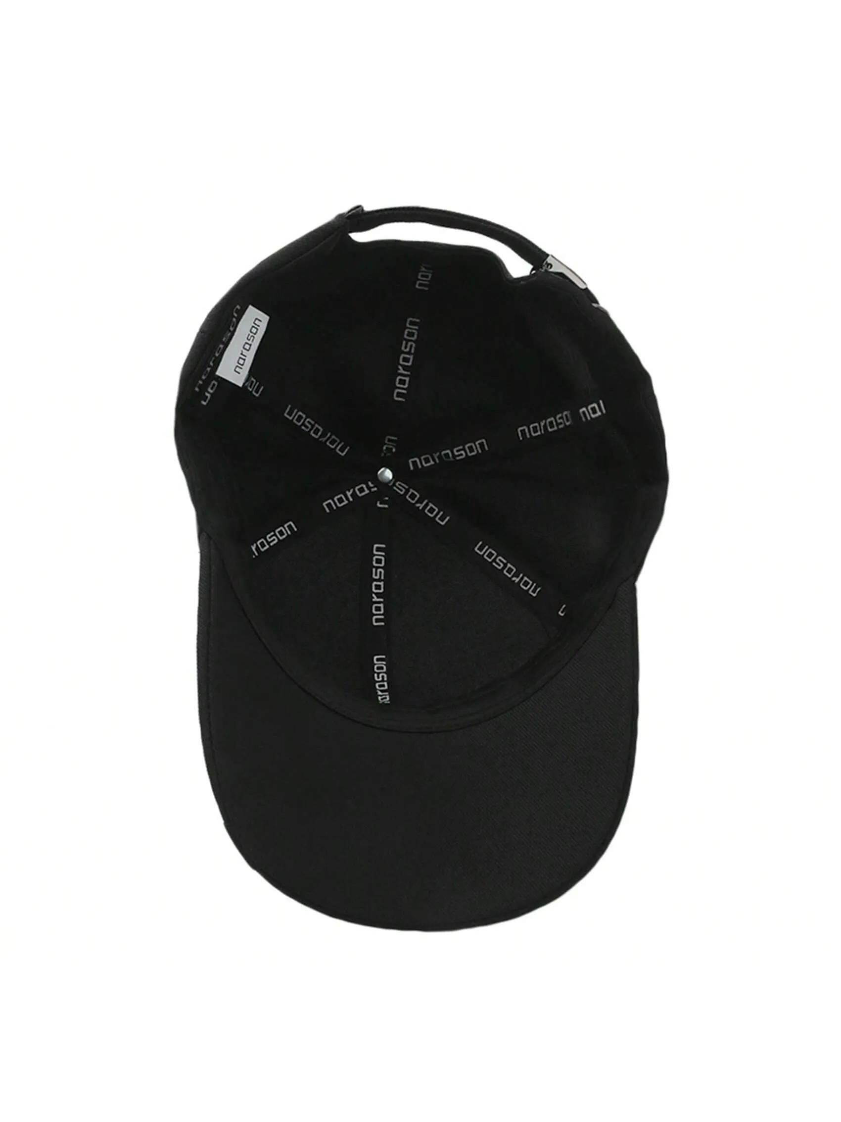 1pc Men's Fashionable Simple Casual Sunshade Curved Brim Baseball Cap, Suitable For Daily Wear