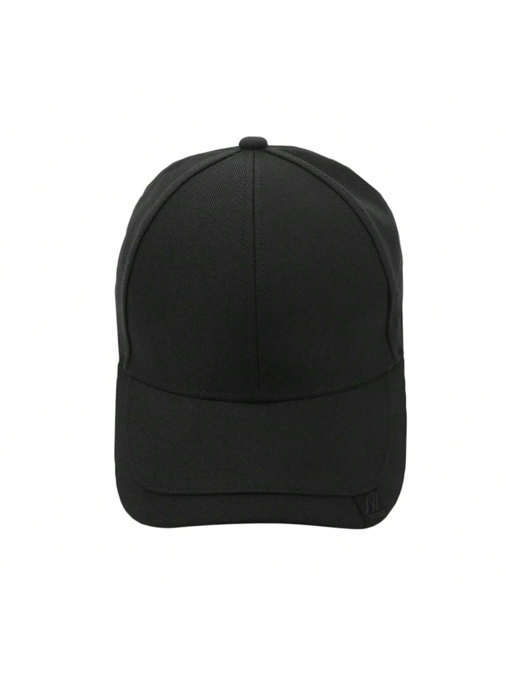 1pc Men's Fashionable Simple Casual Sunshade Curved Brim Baseball Cap, Suitable For Daily Wear