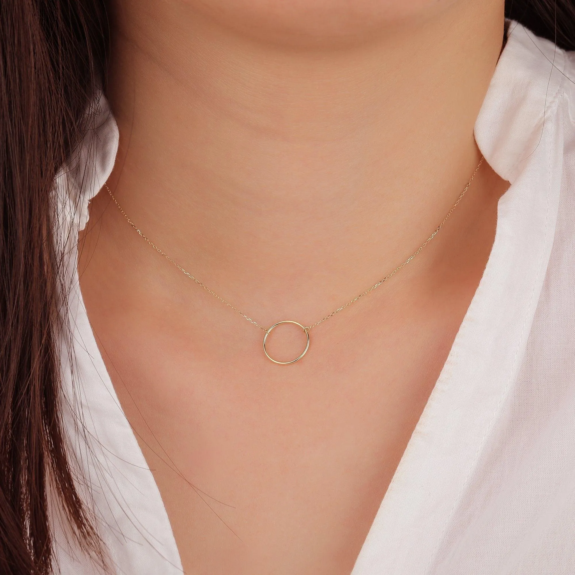 ADA | Open Circle Necklace