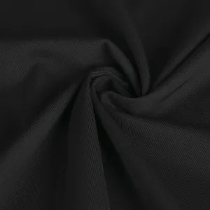 Black Twill Fabric 9033