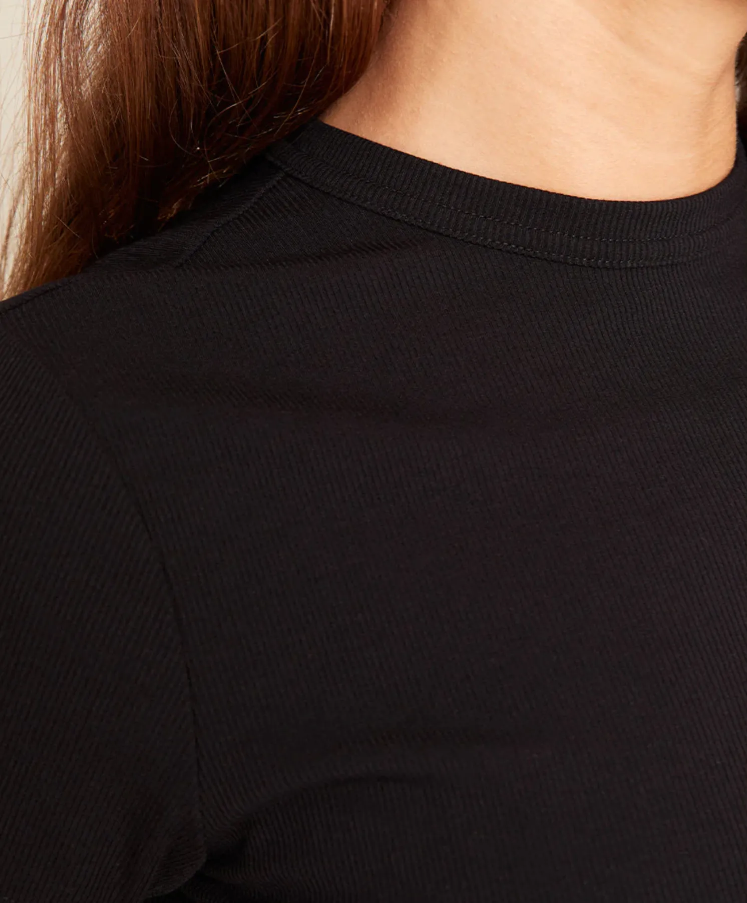 Boody Ribbed Crew Neck Tee