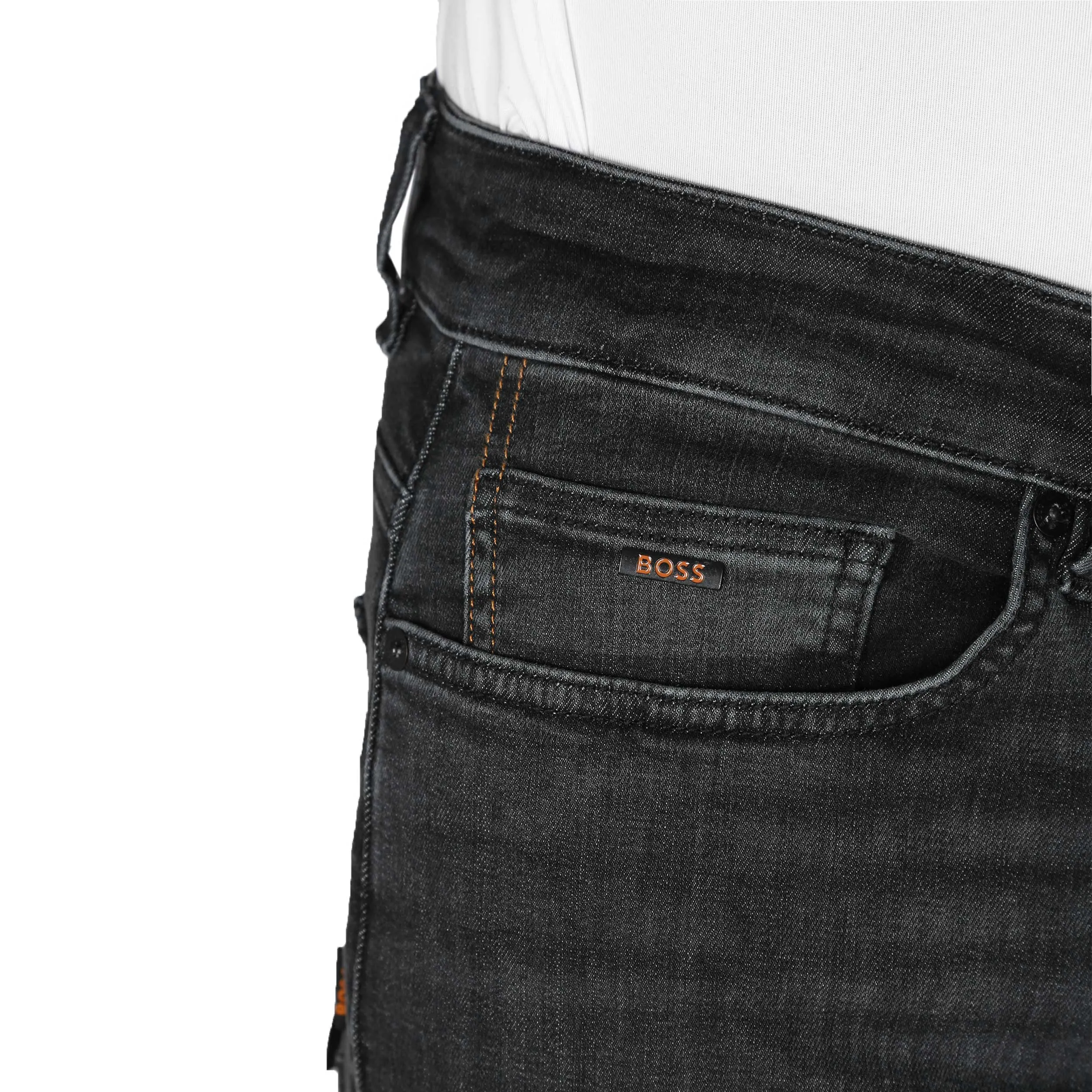 BOSS Delaware BC L P Jean in Charcoal