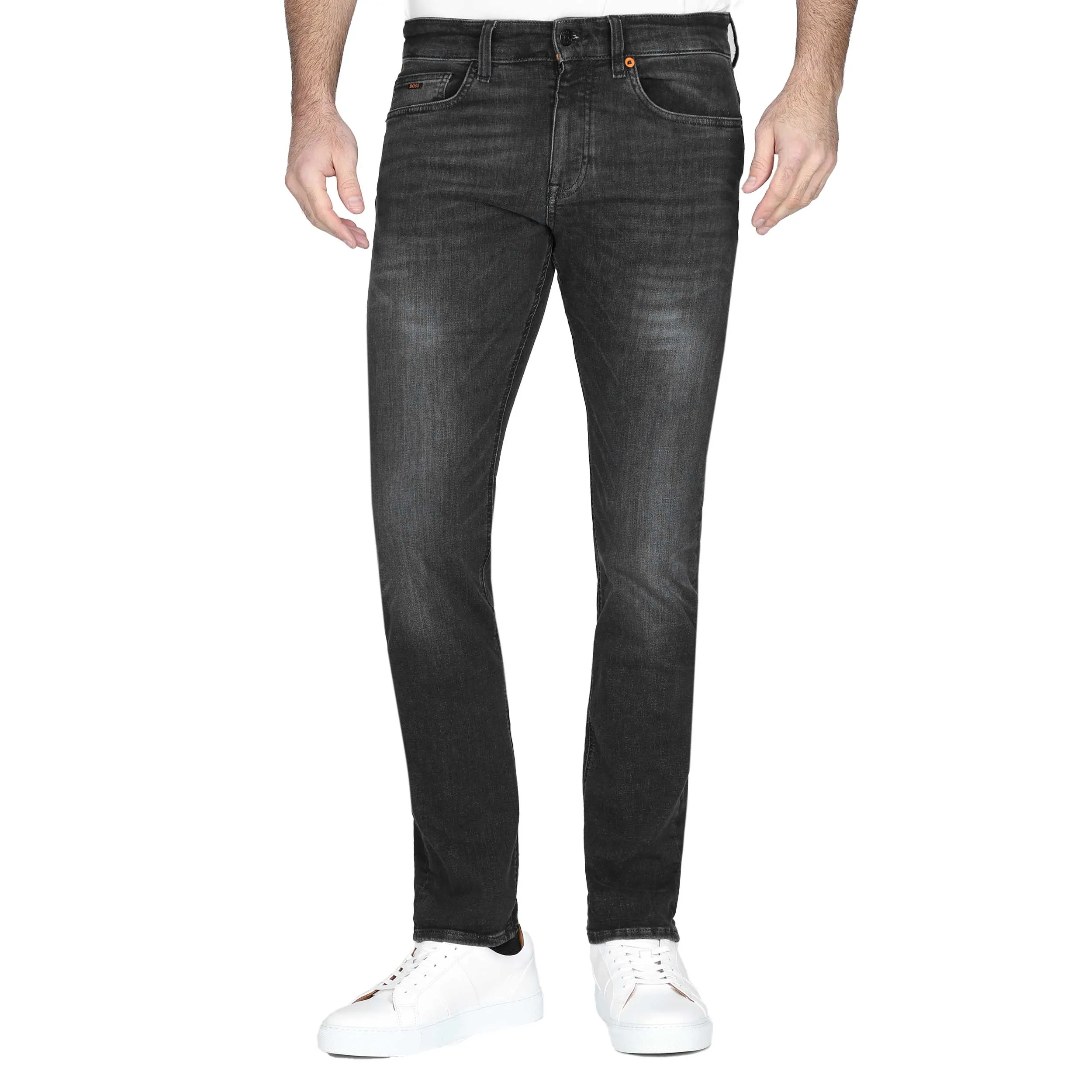 BOSS Delaware BC L P Jean in Charcoal