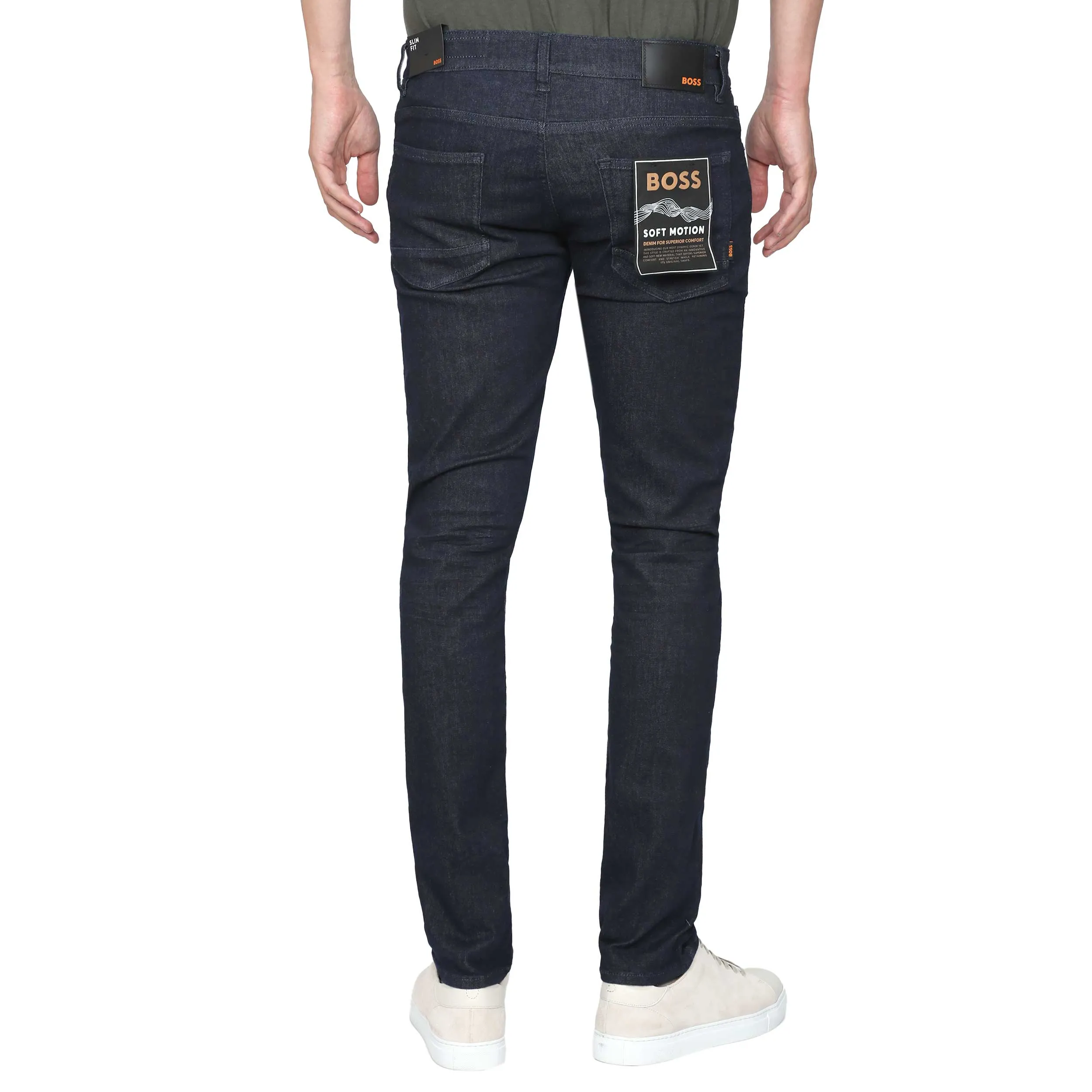 BOSS Delaware BC L P Jean in Dark Blue Denim