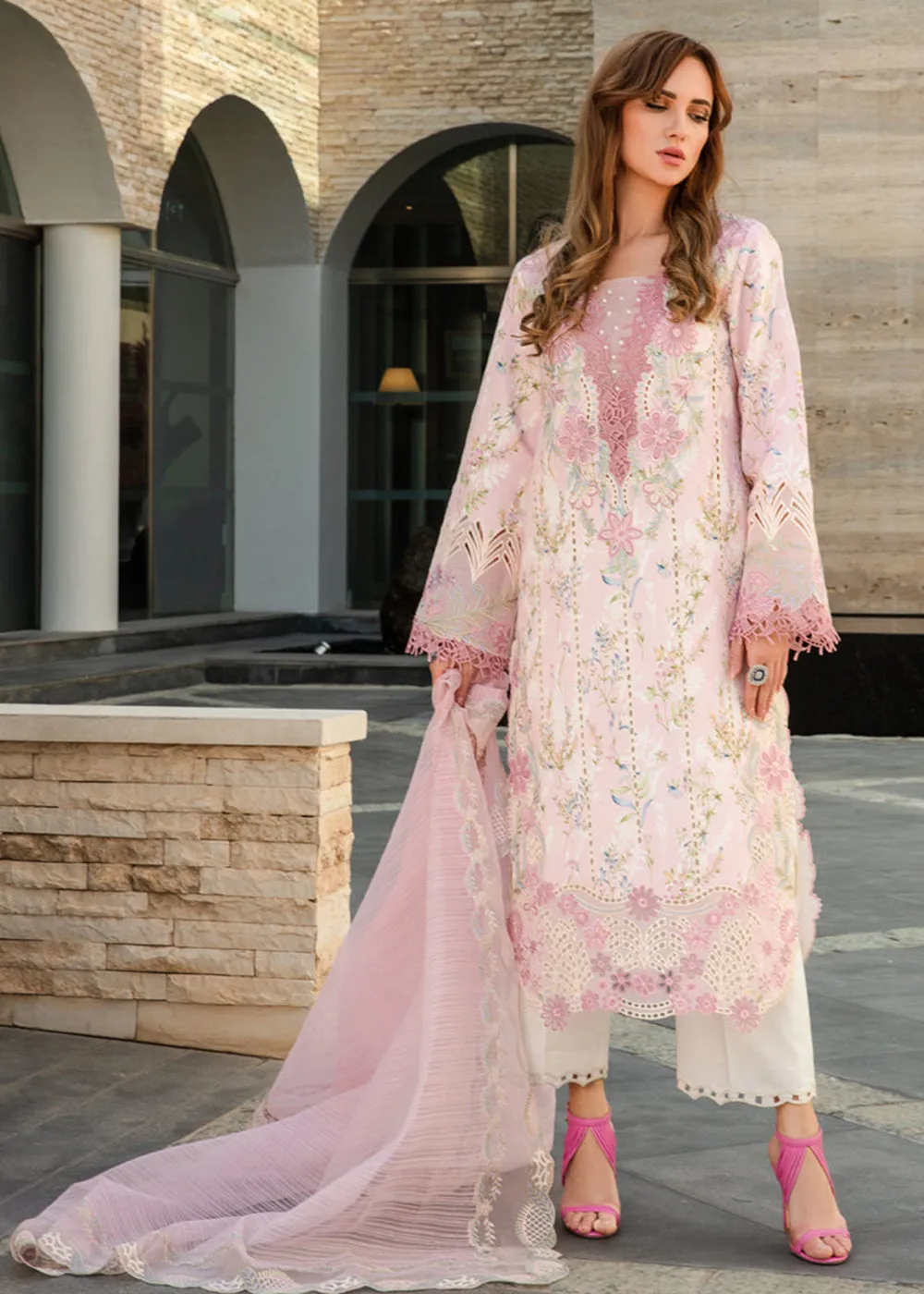 Carnation Summer Lawn Collection '24 by Rang Rasiya | AMELIA