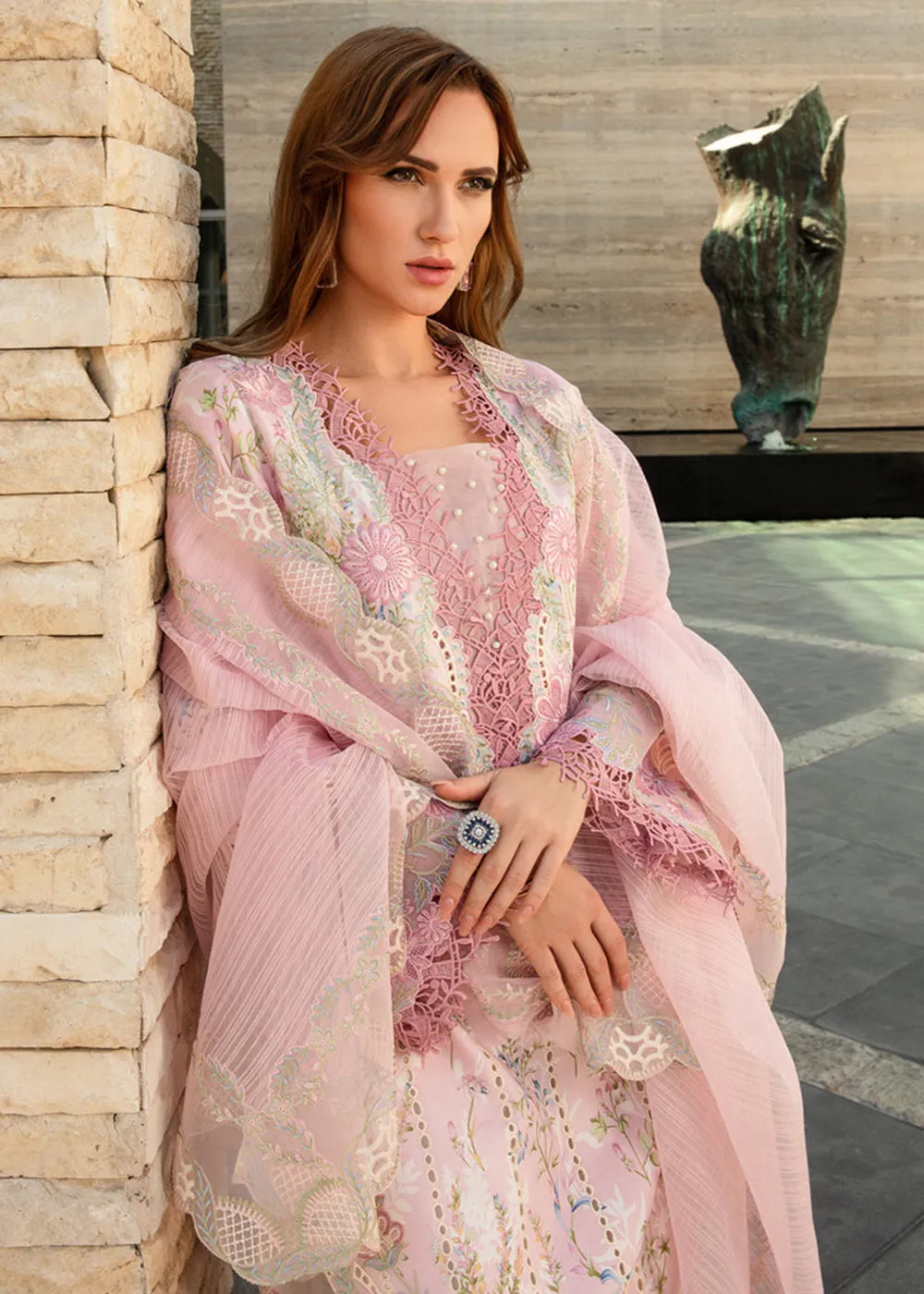 Carnation Summer Lawn Collection '24 by Rang Rasiya | AMELIA