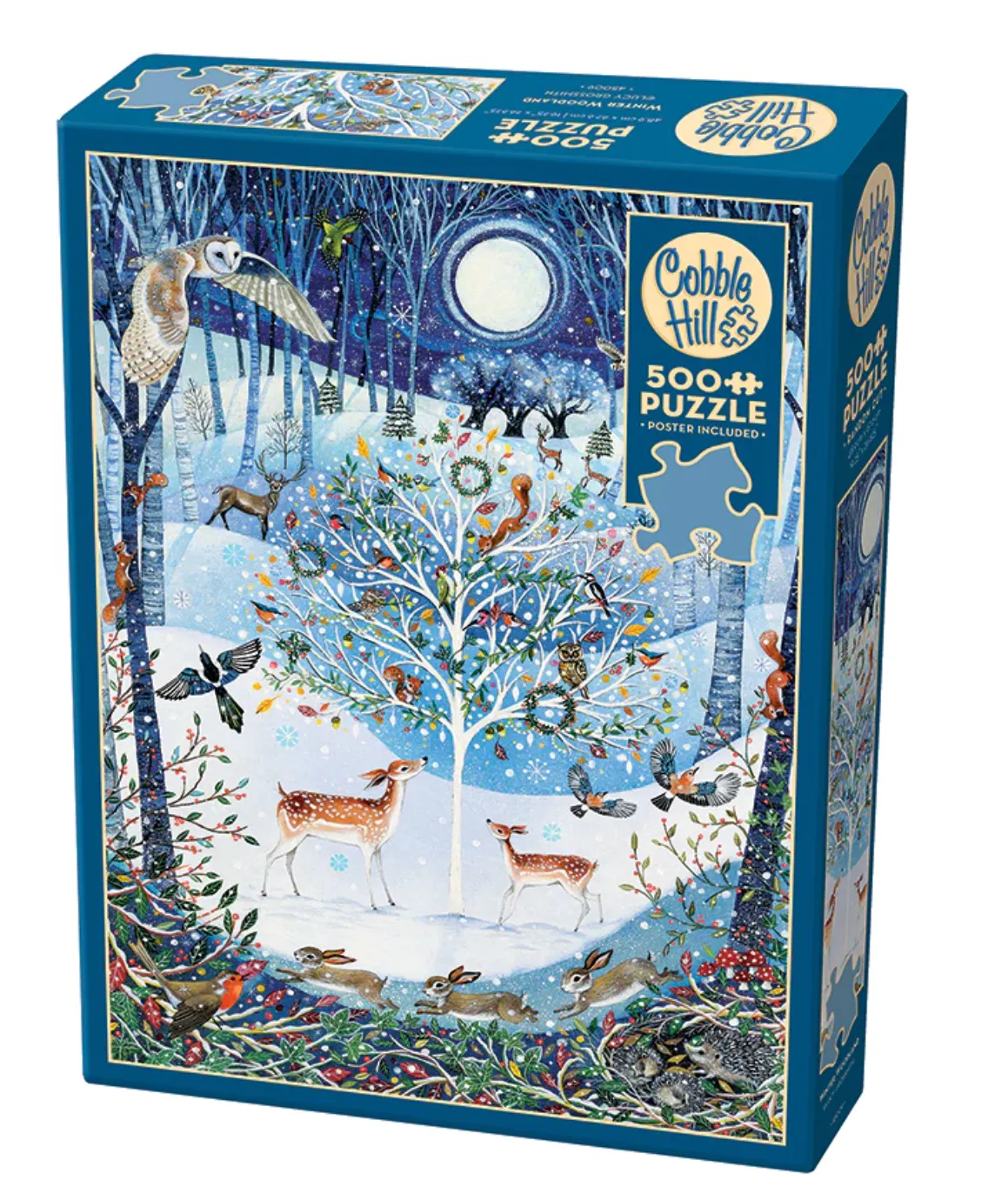 Cobble Hill Puzzle: Winter Woodland