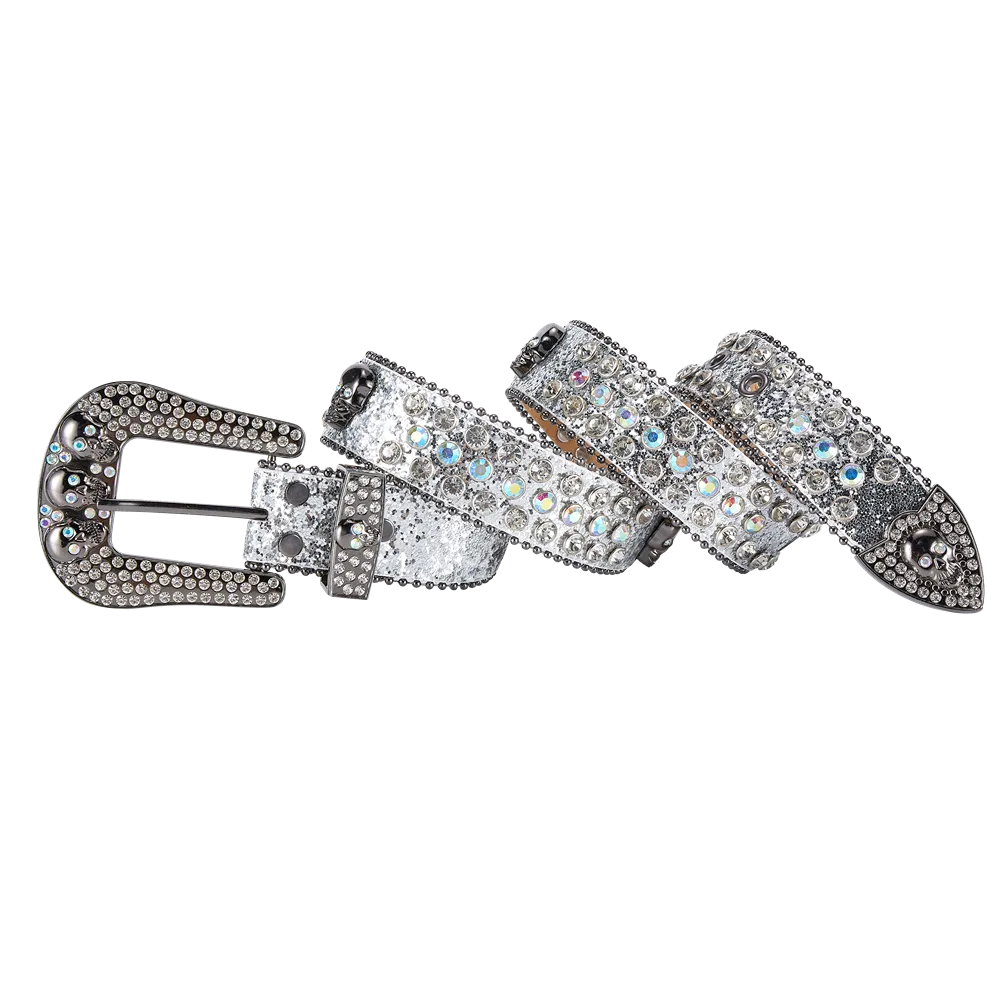 Dream Apparel Premium Strap Men Women Western Fashion Bling Bling Rhinestones Diamond Belts