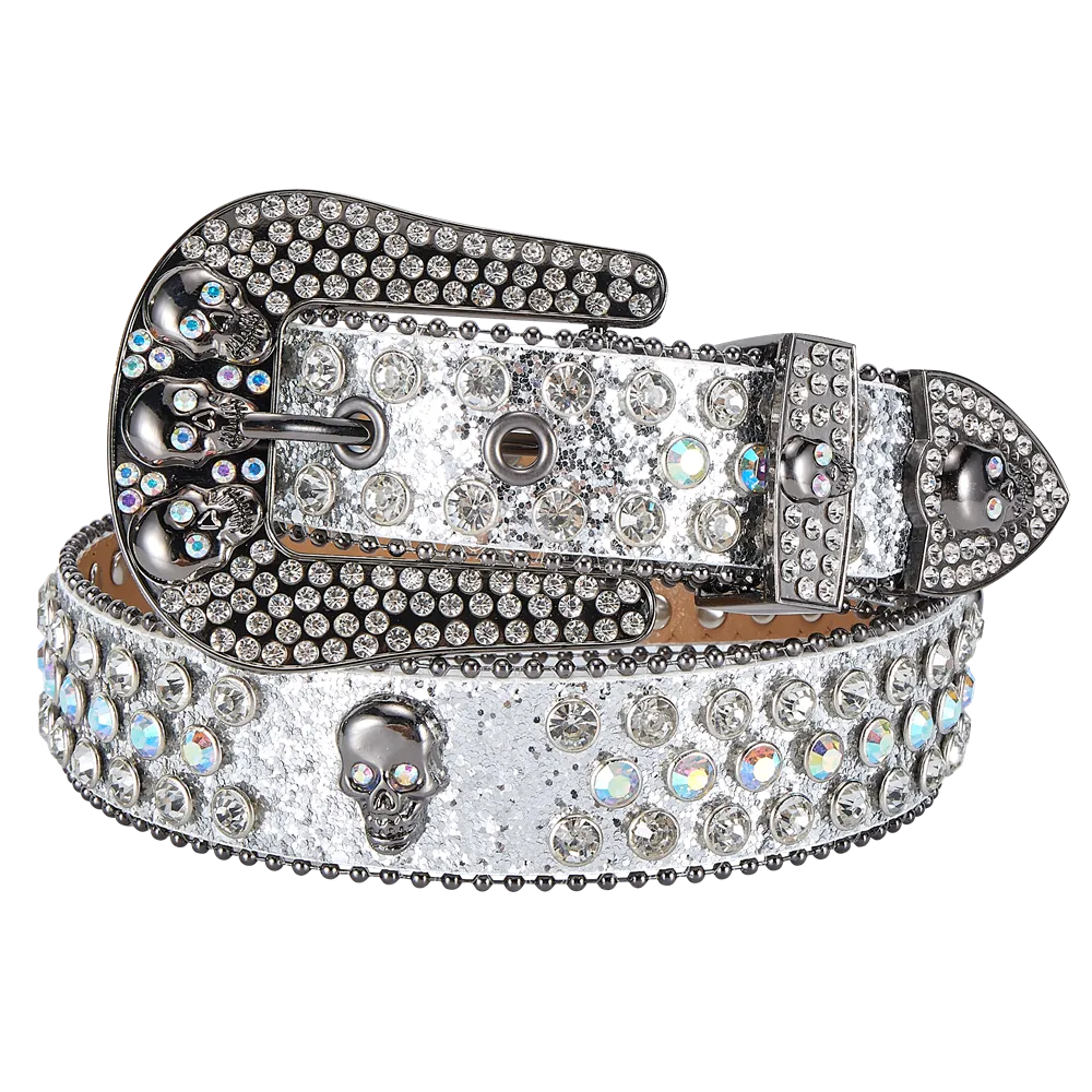 Dream Apparel Premium Strap Men Women Western Fashion Bling Bling Rhinestones Diamond Belts