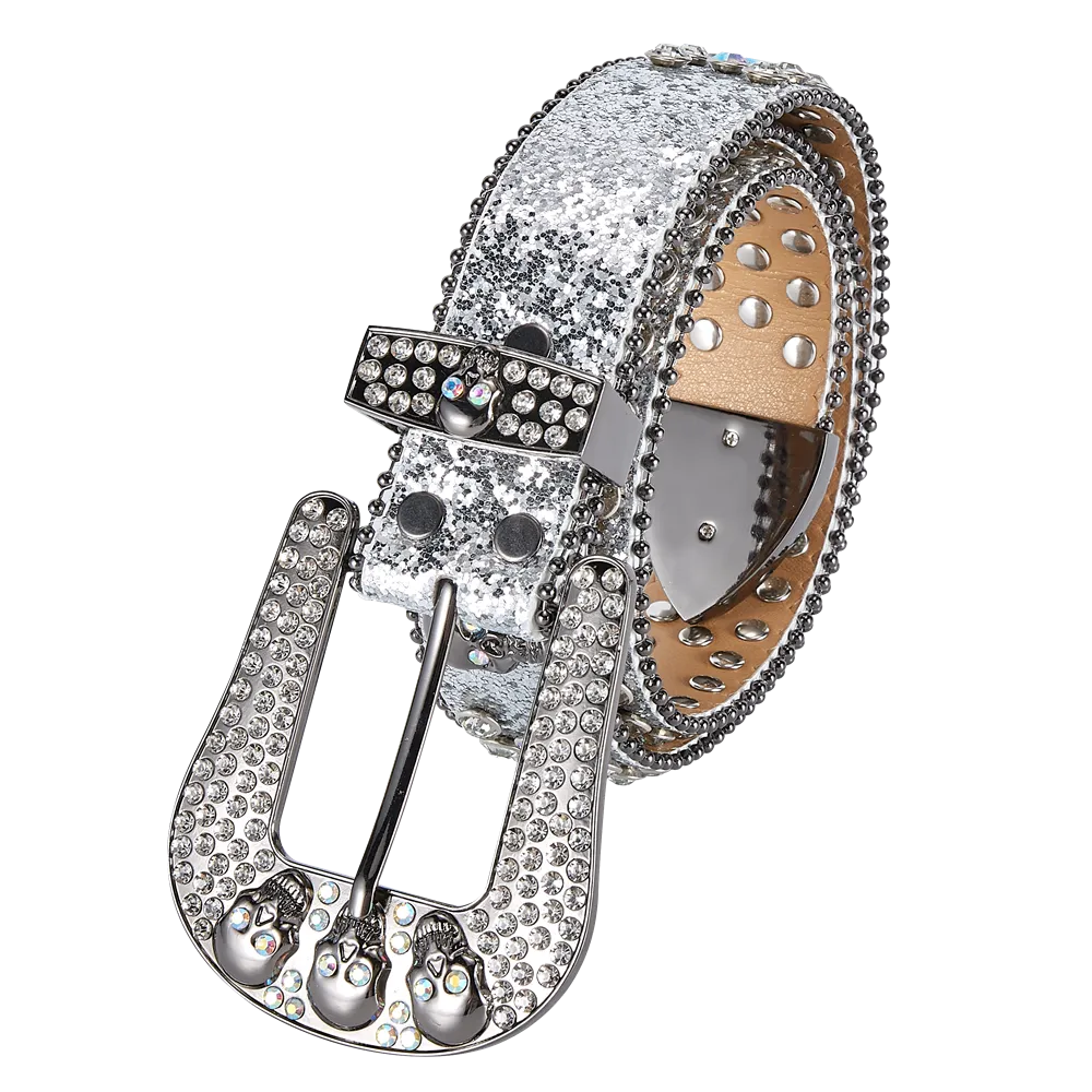 Dream Apparel Premium Strap Men Women Western Fashion Bling Bling Rhinestones Diamond Belts