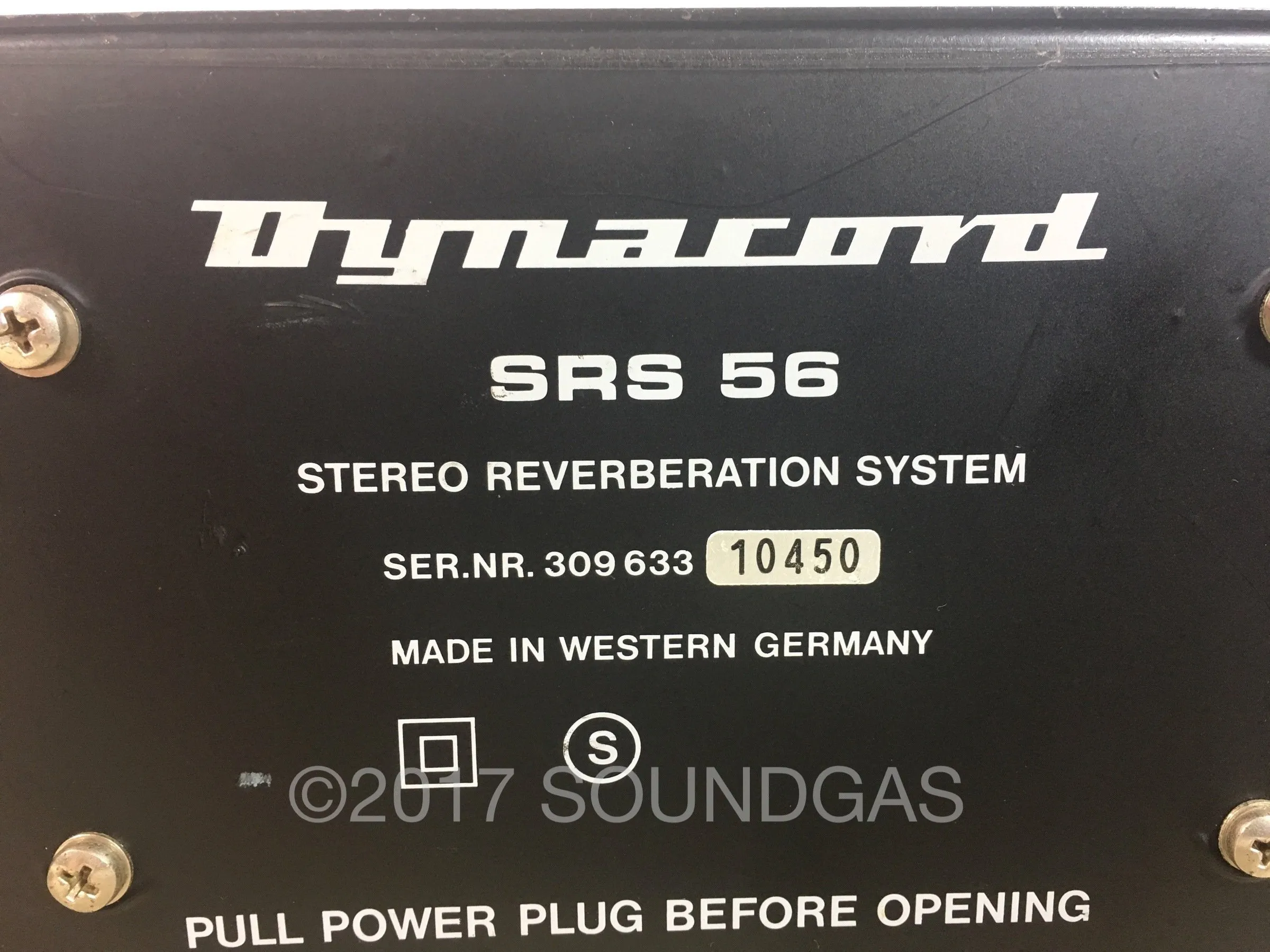 Dynacord SRS 56 Stereo Reverberation System