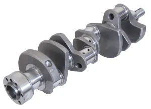 Eagle "ESP" Cast Steel Crankshaft - SB Chevy - 3.480" Stroke - 350 Mains - Internal, External Balance - 1870 Bobweight - Cast Steel - Internal Balance In Front, External In Rear - Late (1 Pc Seal) SB Chevrolet