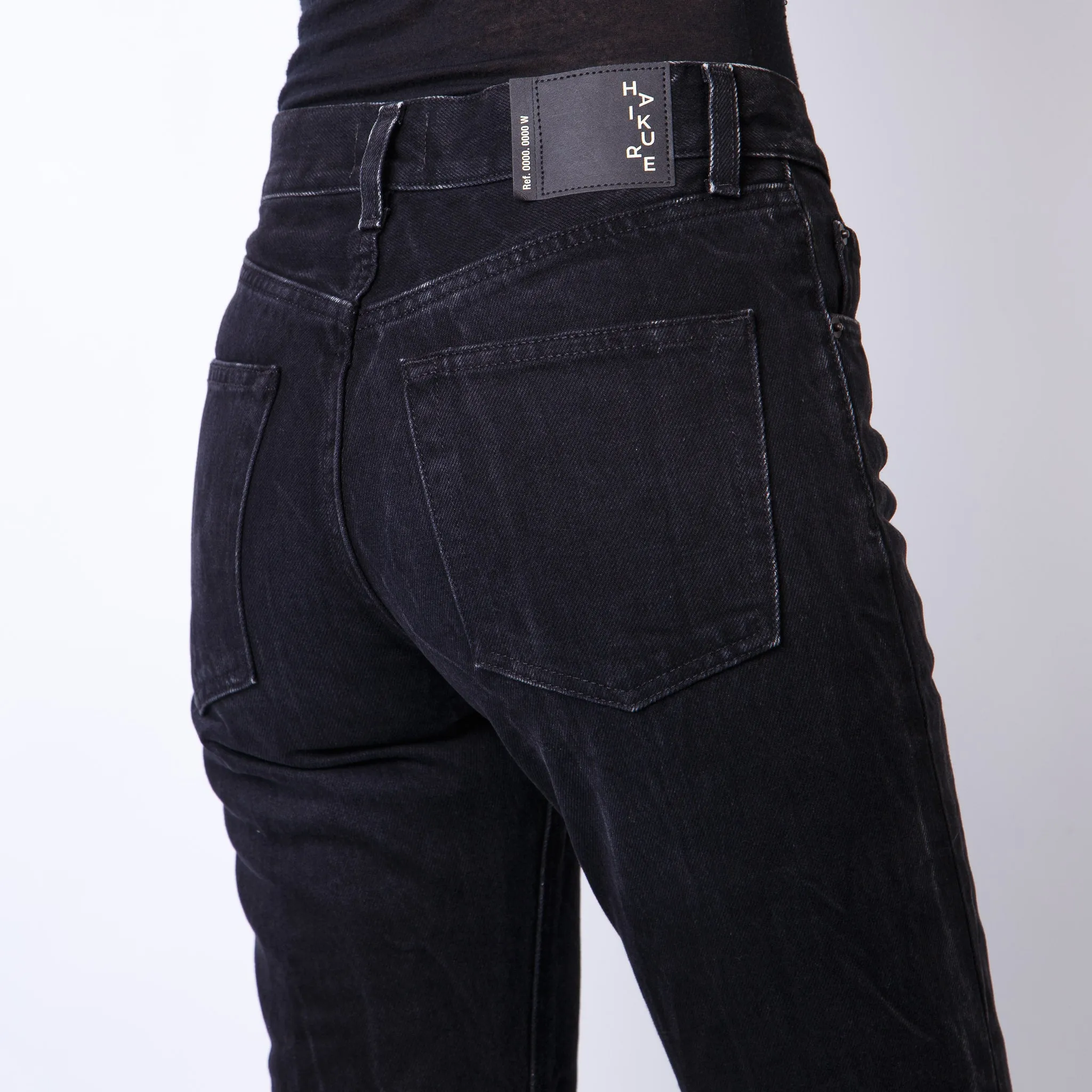 HAIKURE JEANS FLORA NEW BASSANO BLACK L0857 BLACK