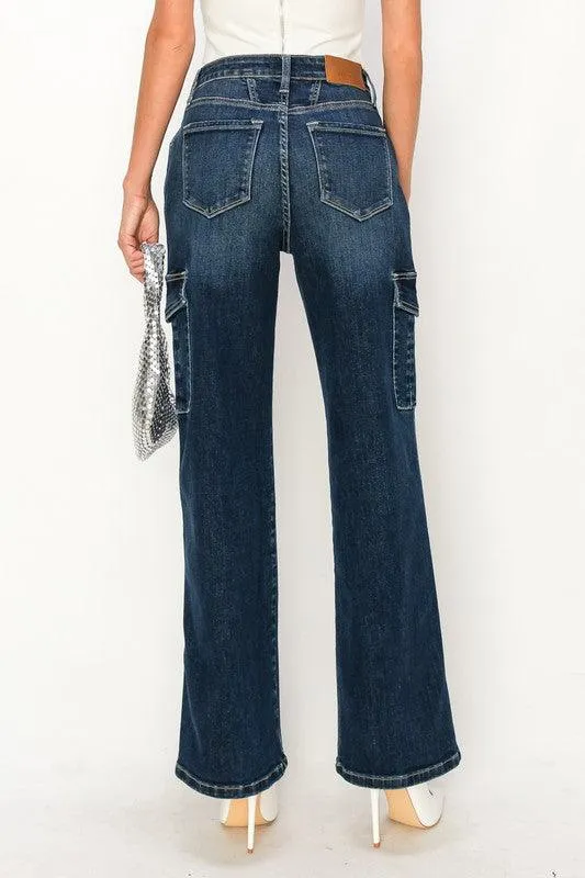 High Rise Wide Jeans