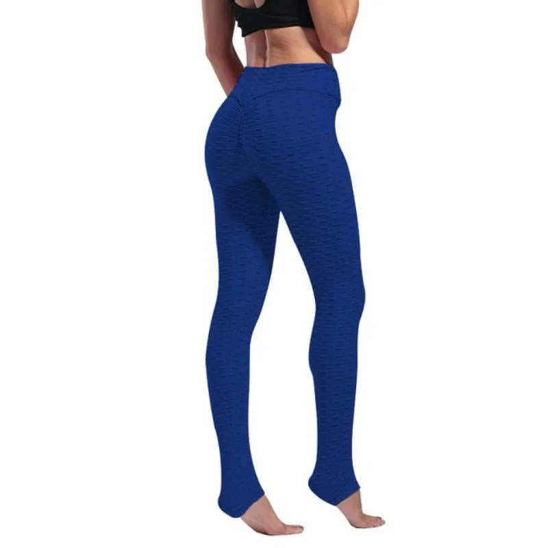 High Waist Push Up Butt Lift Elastic Leggings