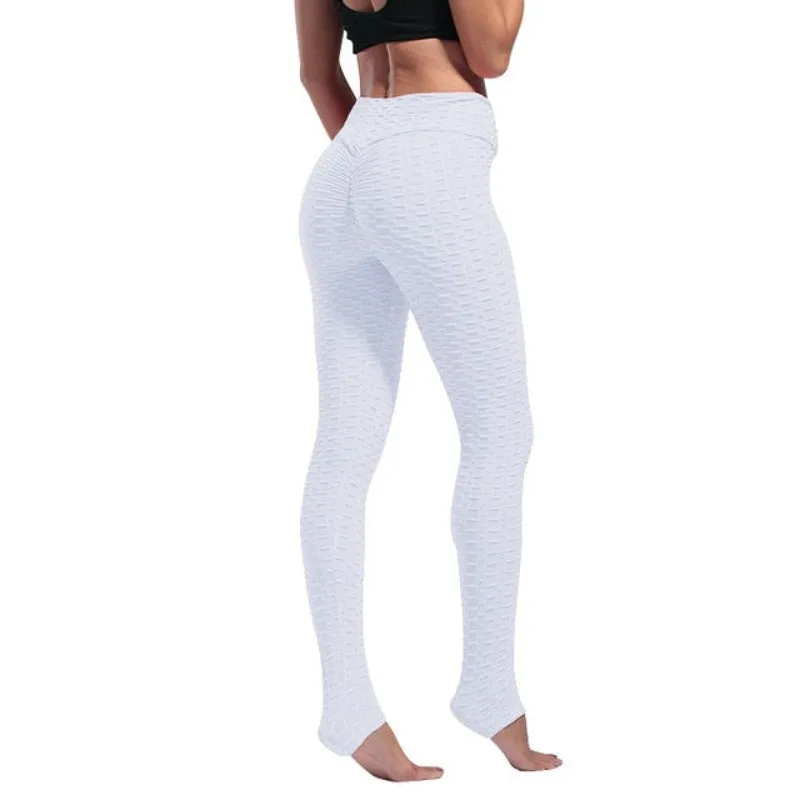 High Waist Push Up Butt Lift Elastic Leggings