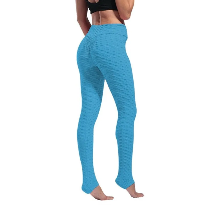 High Waist Push Up Butt Lift Elastic Leggings