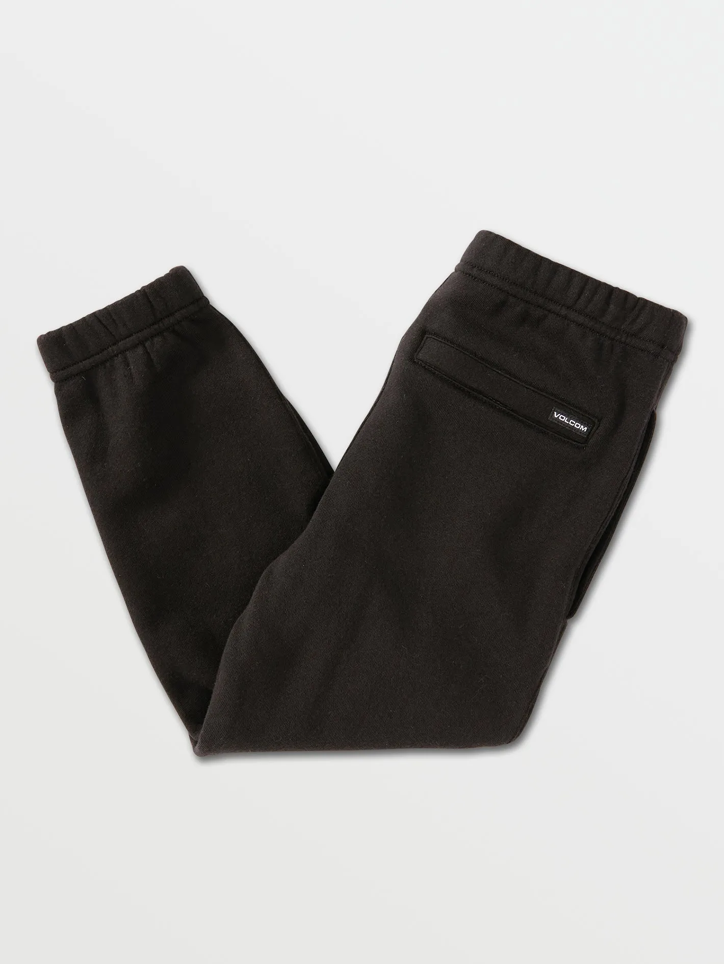 Little Boys Iconic Stone Fleece Pants - Black