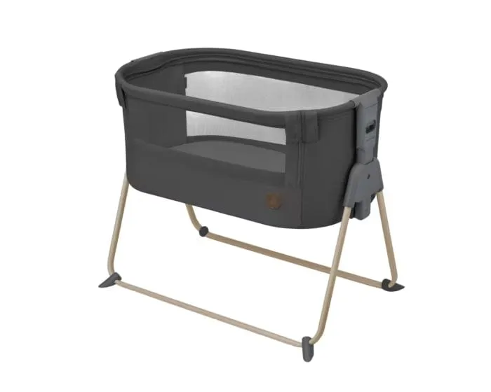 Maxi-Cosi Tori Bedside Crib in Beyond Graphite