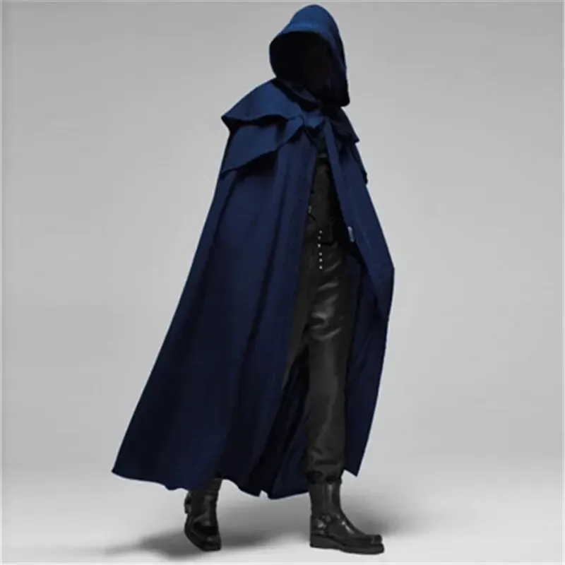 Men's Elemental Loose Hooded Cloak