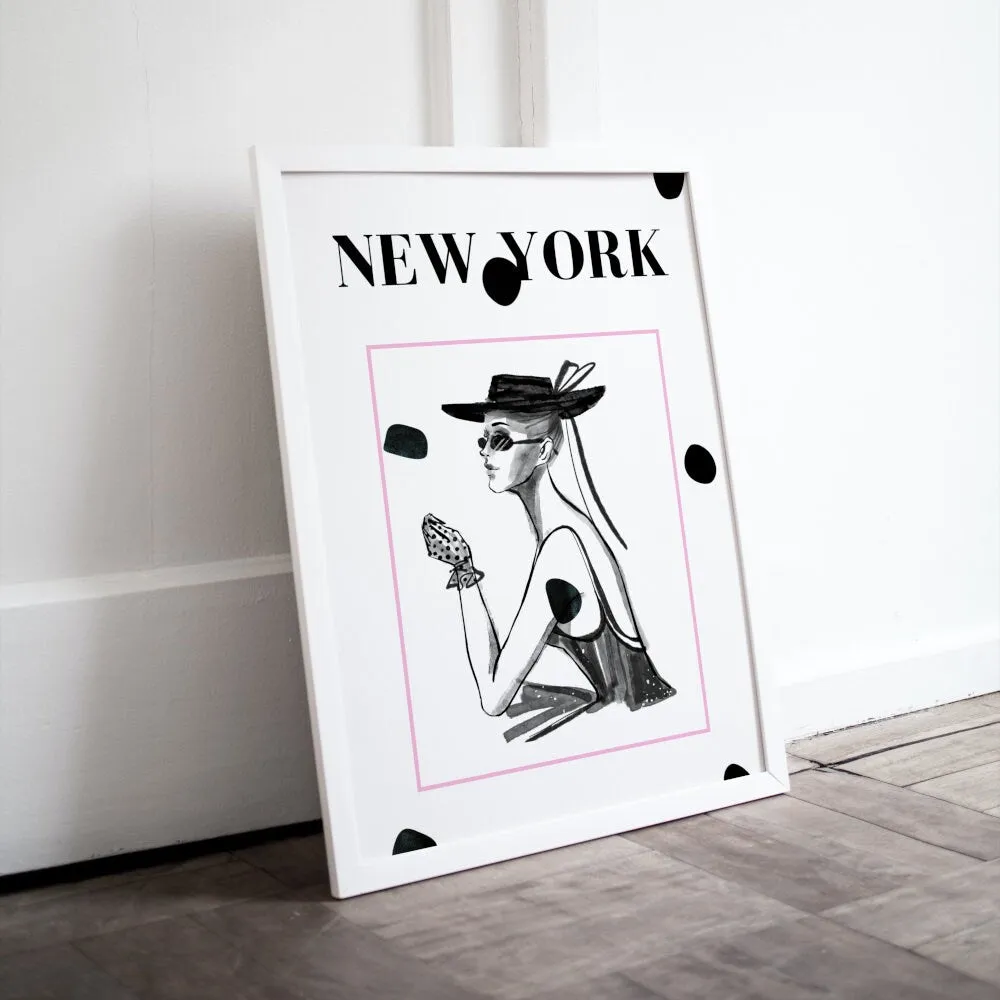 Paris New York Milan Fashion Wall Art Set Of 3 PRINTABLE ART, Luxury Fashion, Milan Paris Wall Art, Designer Posters, Glam Wall Art