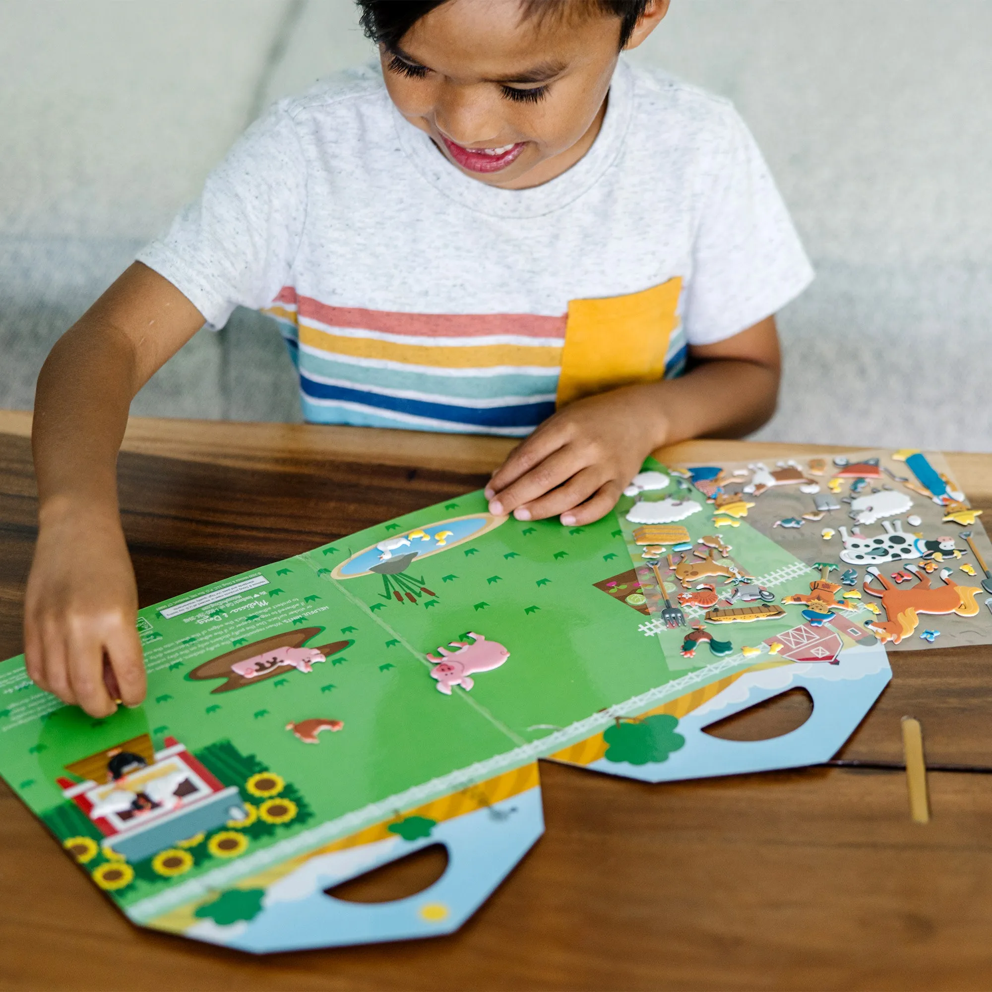 Puffy Sticker Play Set - On the Farm