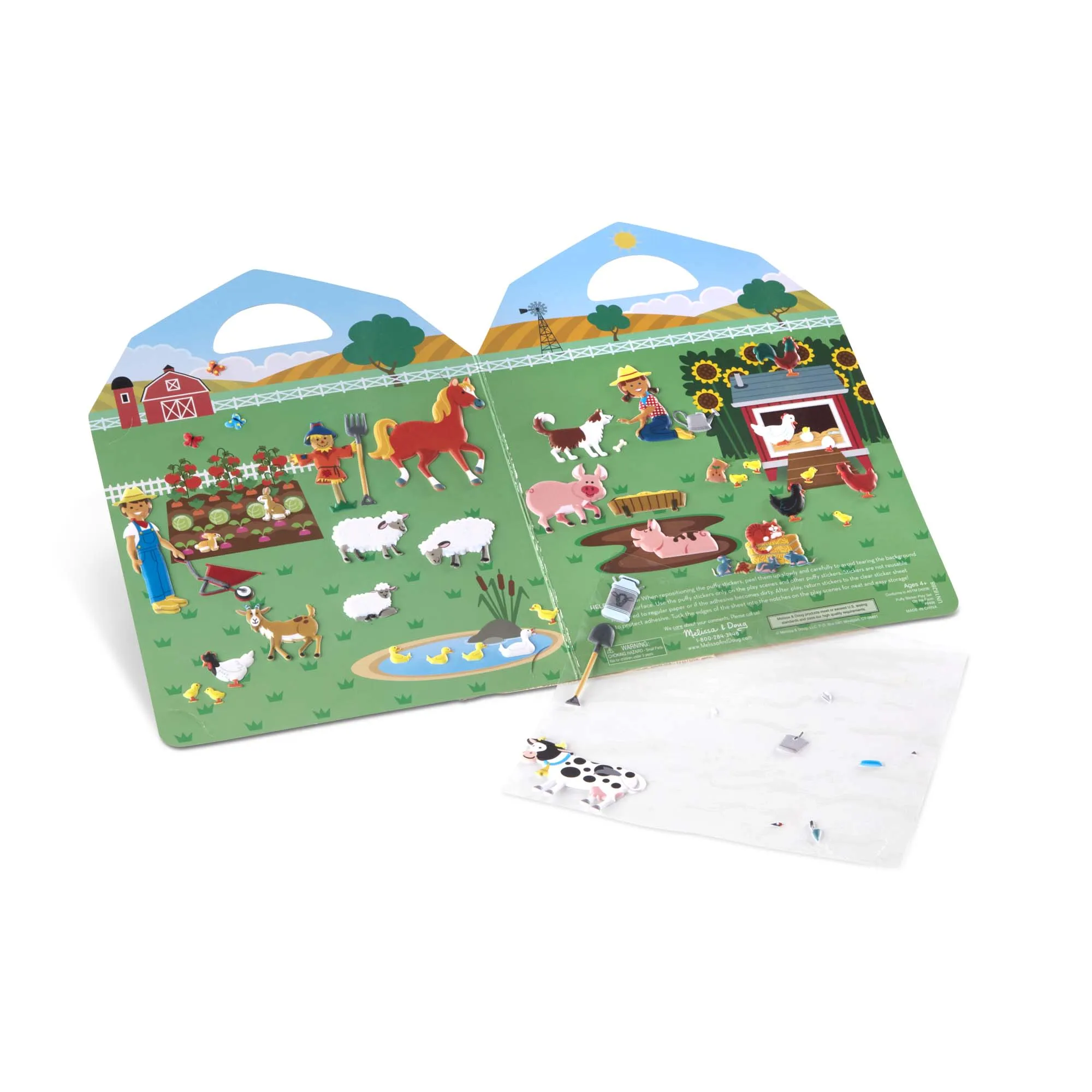 Puffy Sticker Play Set - On the Farm