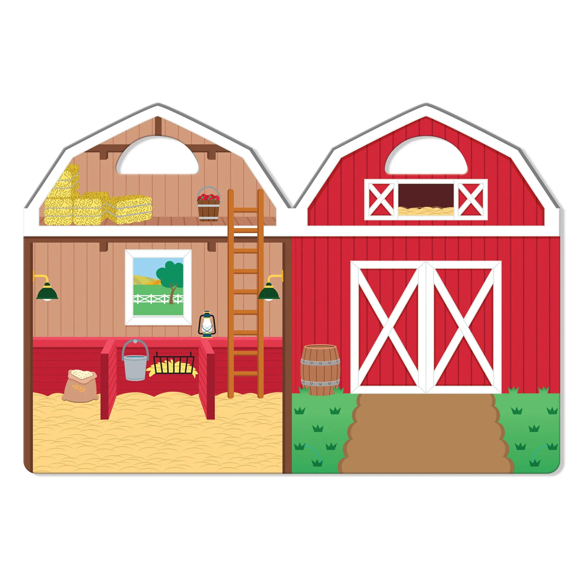 Puffy Sticker Play Set - On the Farm