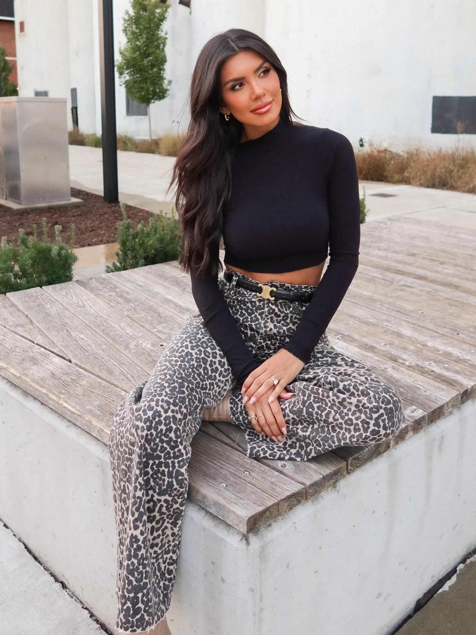 Safari Chic Leopard Pants