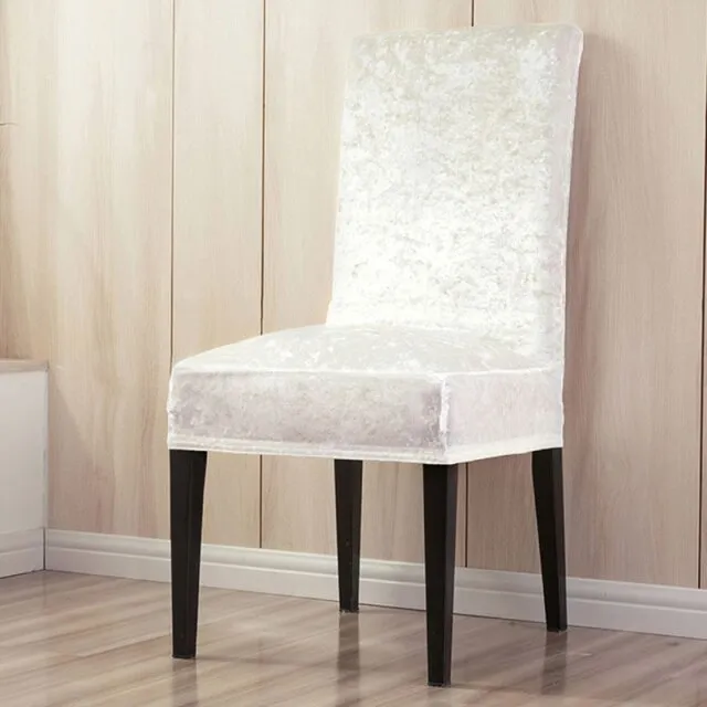 Stretchable Solid Dining Chair Slipcover