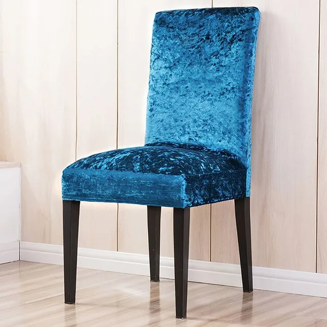 Stretchable Solid Dining Chair Slipcover