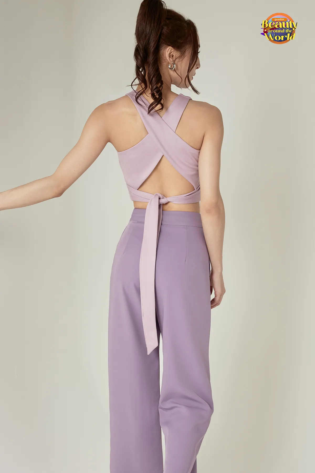 The Cross Moment Top (Purple)