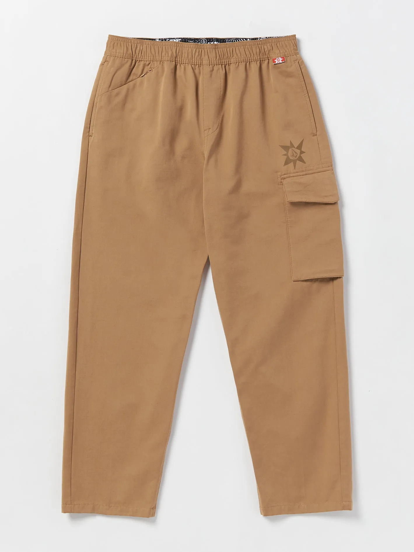 Tokyo True Streamlined Shell Elastic Waist Pants - Dusty Brown