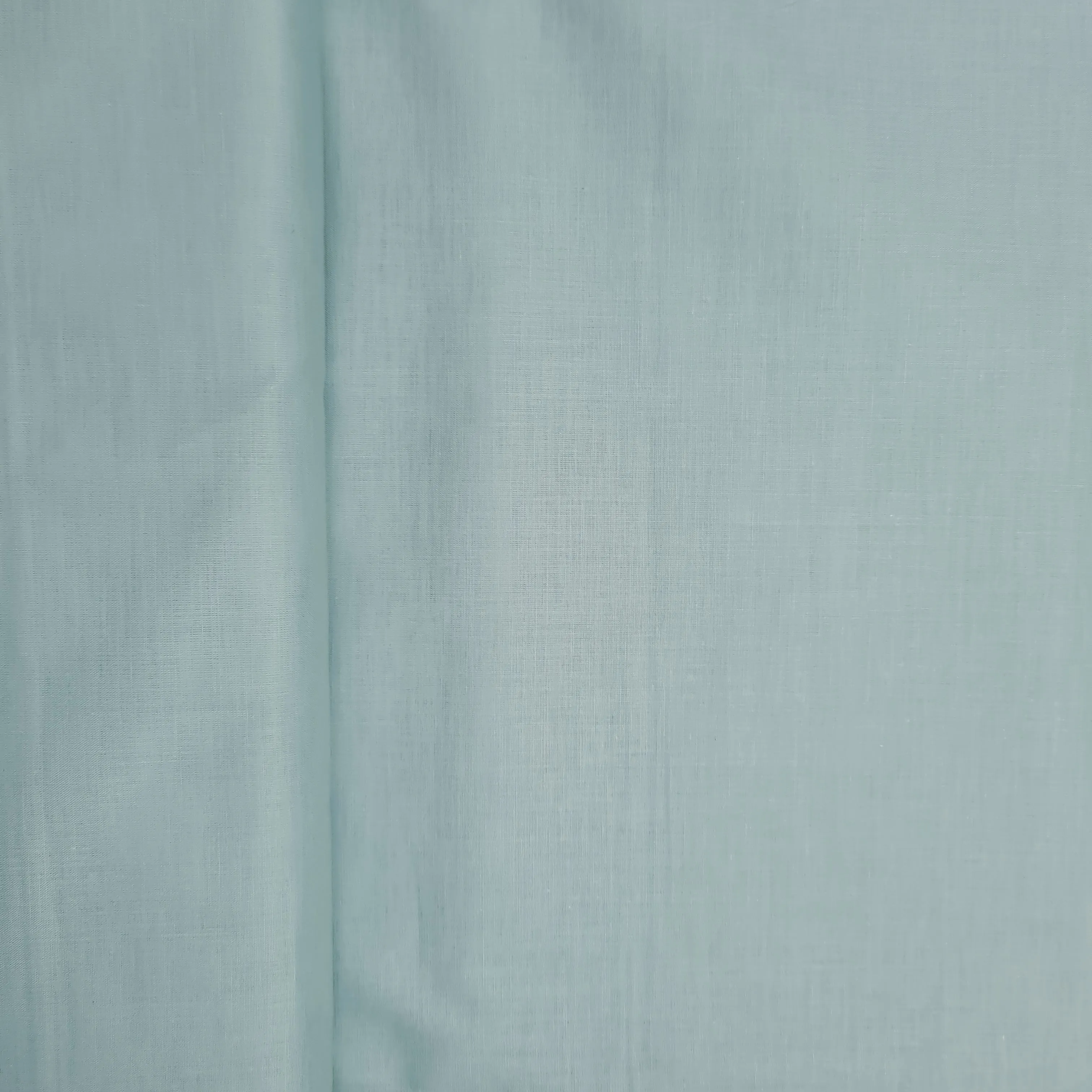 Turquoise Green Solid Cotton Fabric