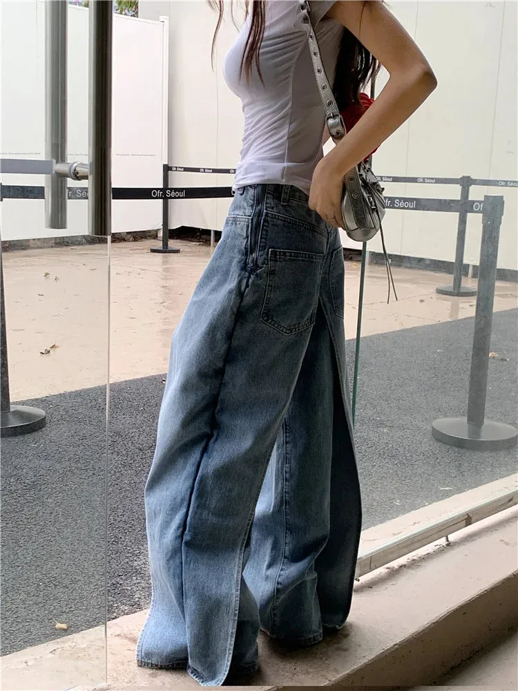 Vintage Mom Baggy Jeans - Two Wear Design Chic