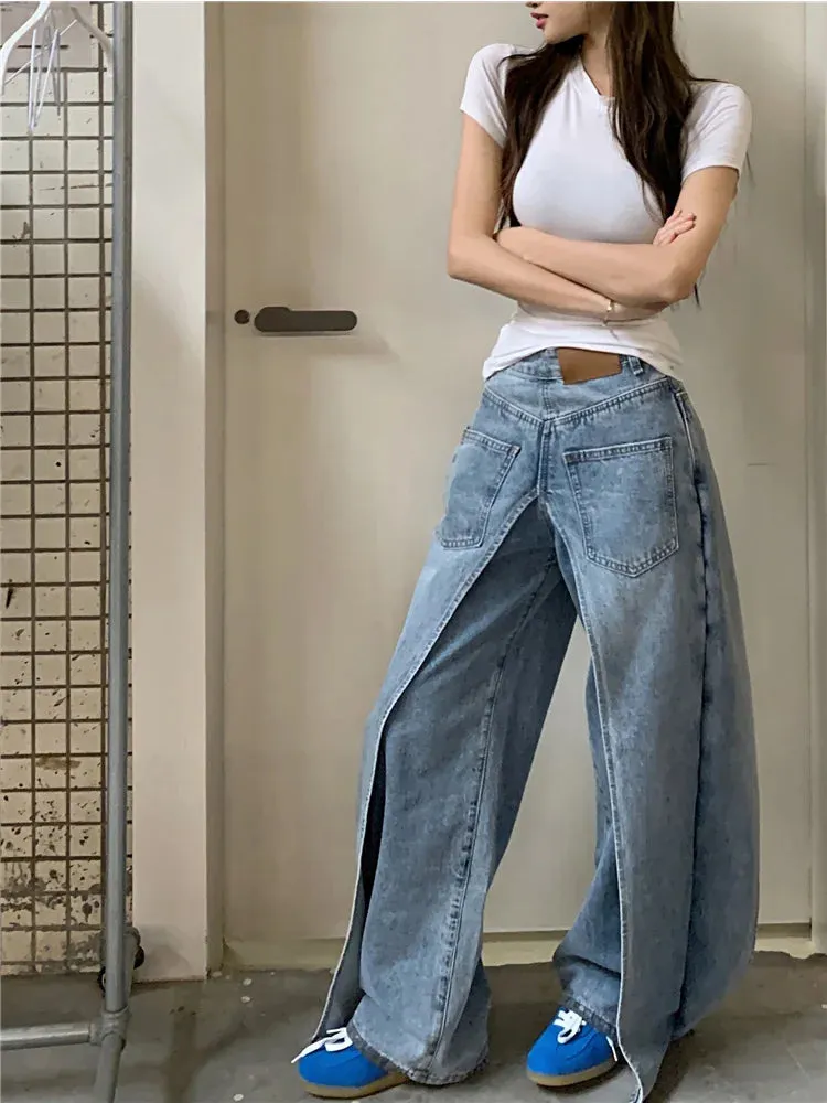 Vintage Mom Baggy Jeans - Two Wear Design Chic